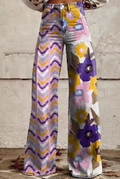 Isadora - Boho Flower Pants