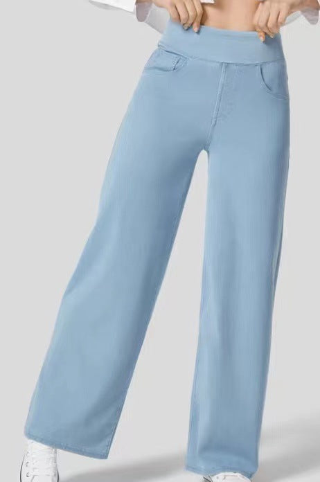 Solène - Relaxed Fit Wide-Leg Jeans