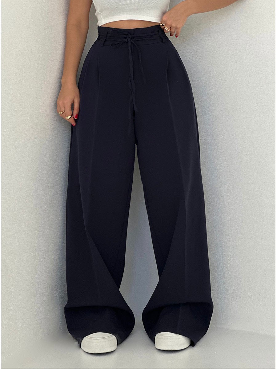 Josephine - High-Waisted Trousers with Wide Legs