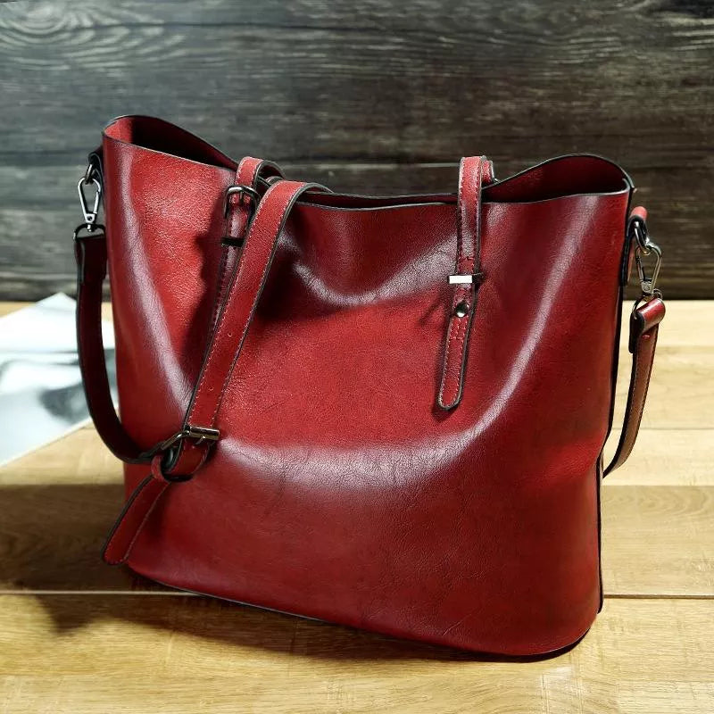 Nicole - Vintage Leather Crossbody Bag