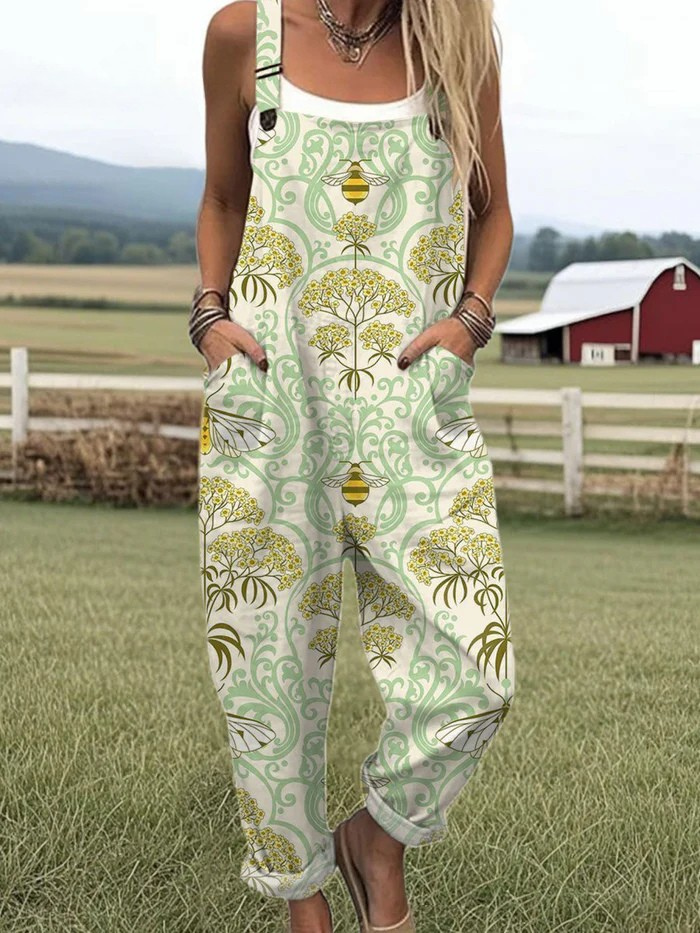 Honeybee Flower Jumpsuit