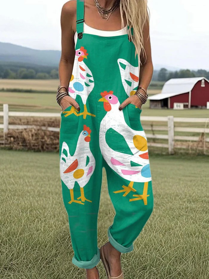 Cluckin' Funny Jumpsuit