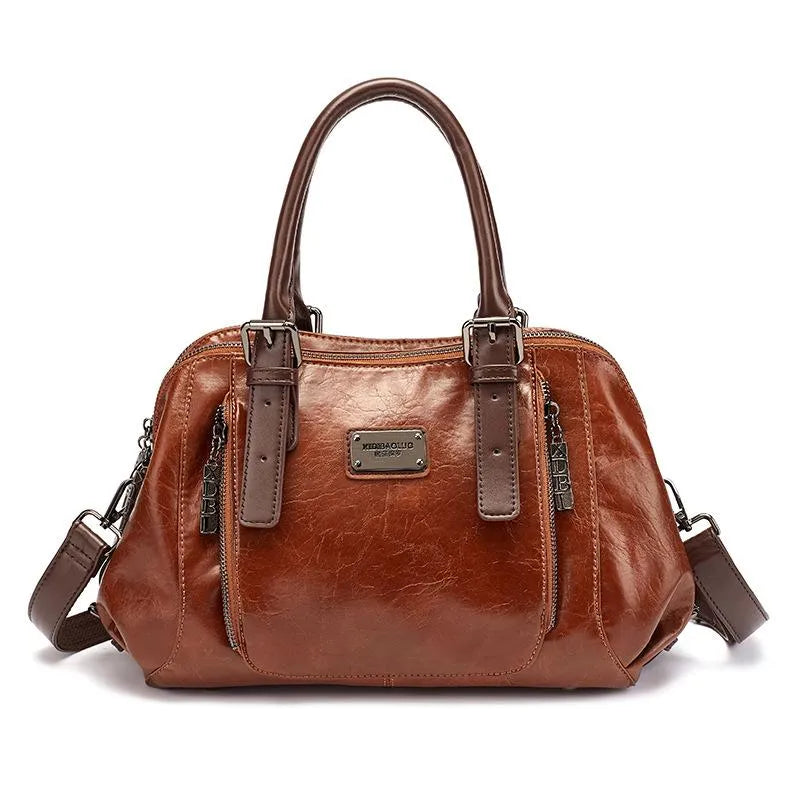 Silke - Luxurious Vegetable Tanned Leather Bag