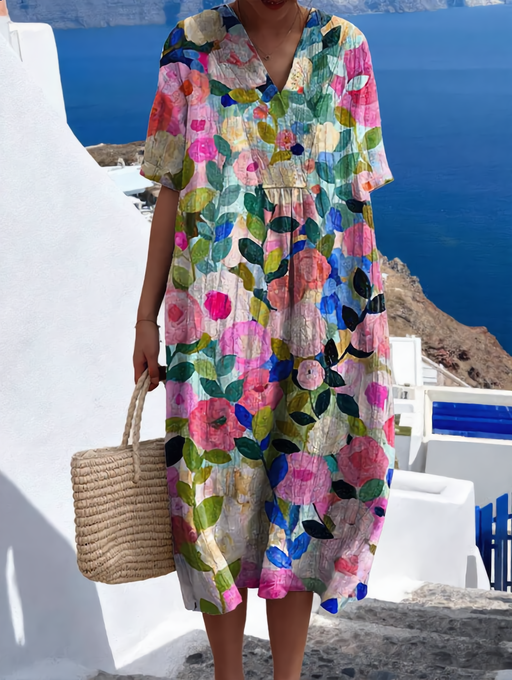 Bente - Vintage Flower Dress